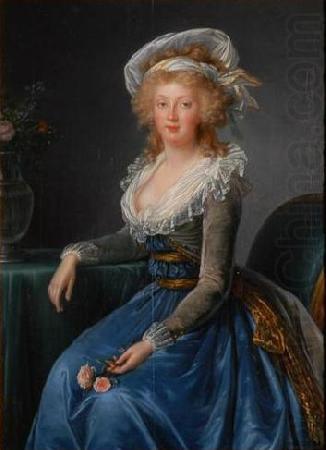 Elisabeth LouiseVigee Lebrun Portrait of Maria Teresa of Naples and Sicily china oil painting image